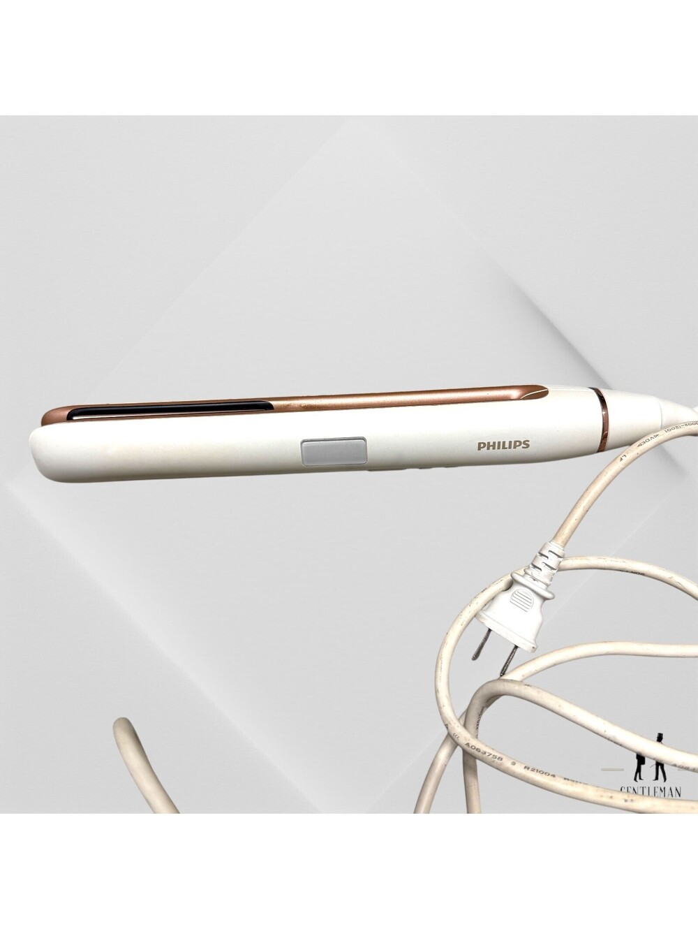 PHILIPS Chronus Negative Ion Straightening Hairdressing Splint Beige White